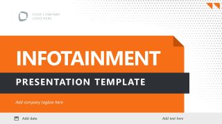 Editable Infotainment PPT Template Layout 