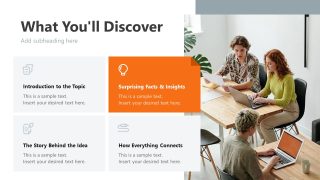 Customizable Infotainment PPT Template Layout 