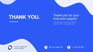 Business Growth Slide Template Layout 