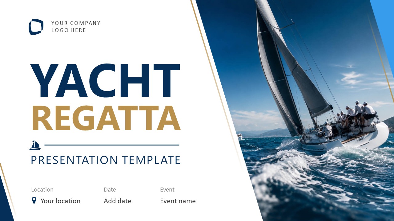 Yacht Regatta Template for PowerPoint 