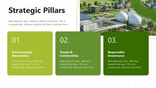 Sustainability Report Template Slide Deck 