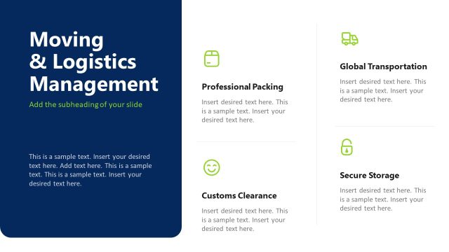 Moving & Logistics Management – Relocation Services Template