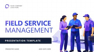 Customizable Field Service Management Slide Template 