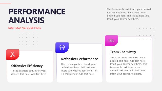 Performance Presentation Slide – Basketball Sport PPT Template
