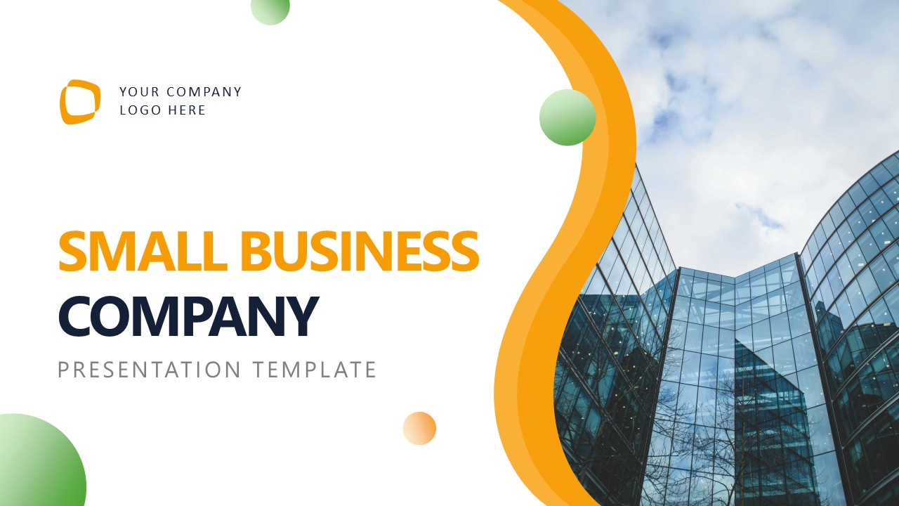 Small Business Company Profile Template for Presentation 