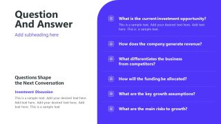 Investor Q&A - Abstract Company PPT Deck 