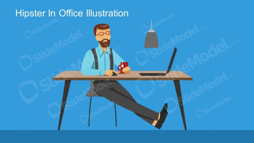Business Office Professional Hipster Look