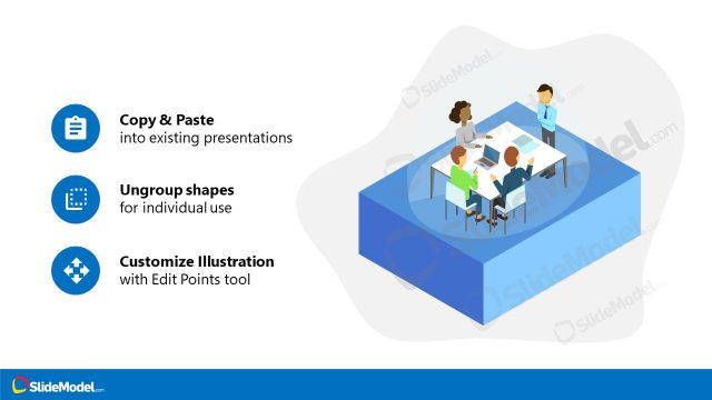 Organization Executive Meeting Room PowerPoint