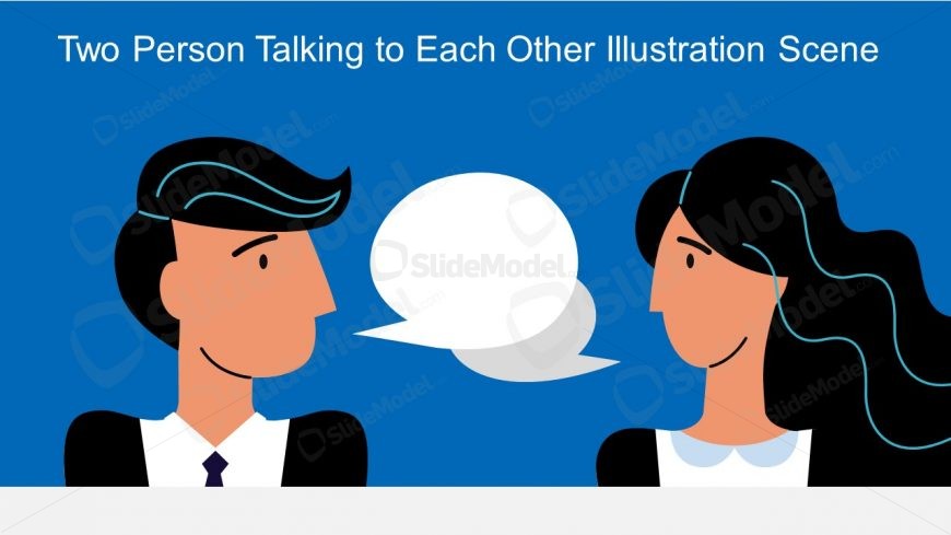 PPT Man and Woman Metaphor for Communication
