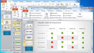 Comparison Matrix Template from cdn.slidemodel.com