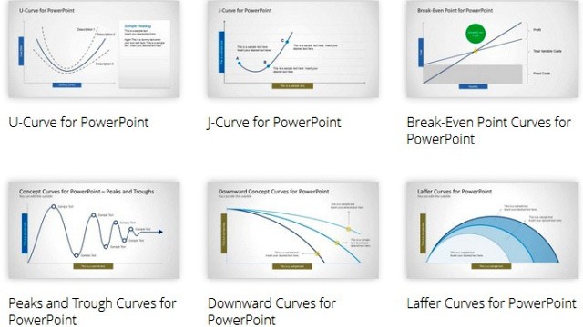 Show Popular Curves in PowerPoint With Awesome Lines & Curve Designs