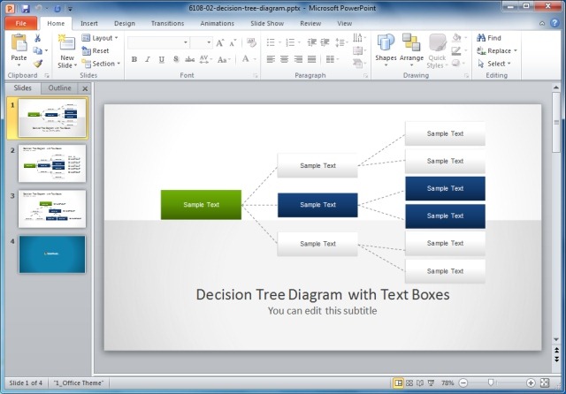 Decision Tree PowerPoint Template