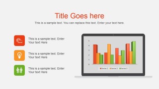 Computer Monitor Vector for PowerPoint