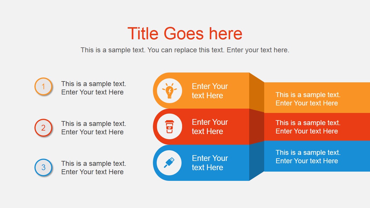 content of presentation slides