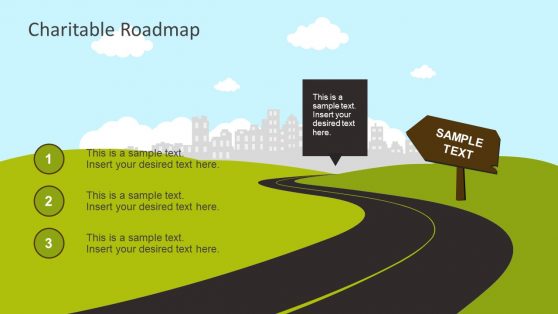 Building Background Roadmap Slide