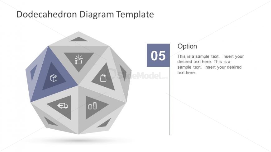 Business Presentation Slide of Vector Infographics