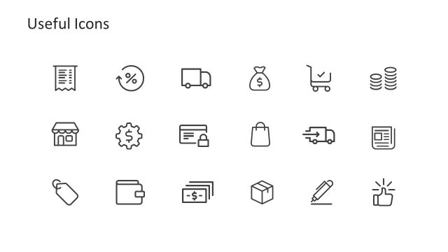 Useful Icons Slide for Dodecahedron Diagram