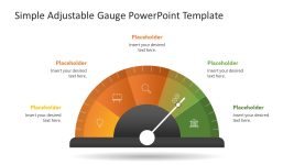 Free Adjustable Gauge Presentation Slide