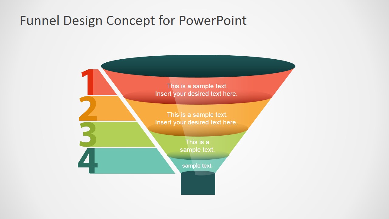 Funnel Powerpoint Template Free 0578