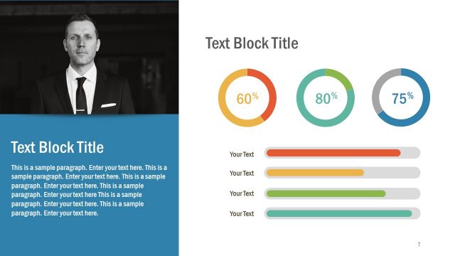 Flat PowerPoint Project Template