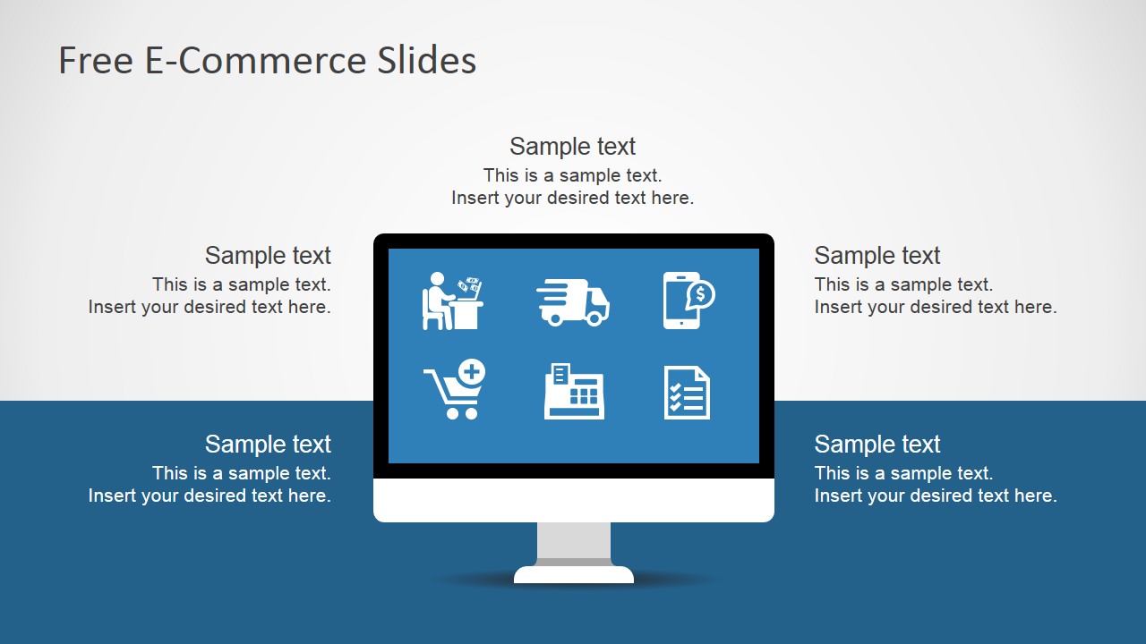 presentation on e commerce website