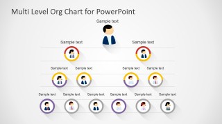 Simple Hierarchy Chart Template