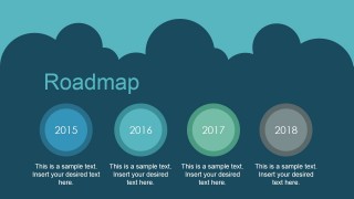 Roadmap Free PowerPoint Slide