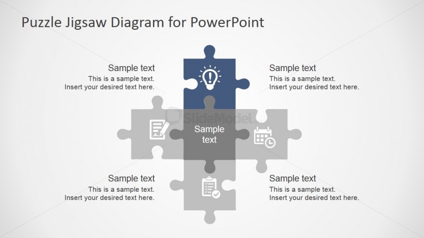 powerpoint puzzle template slidemodel ppt puzzle template