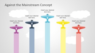 PPT Shapes Aircraft Formation