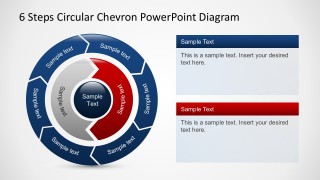 Free PowerPoint Circular Puzzle Diagrams With Arrows