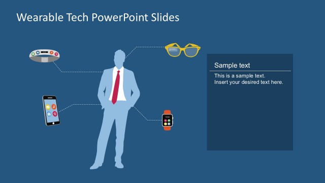 Free Wearable Technology Vector PowerPoint Template