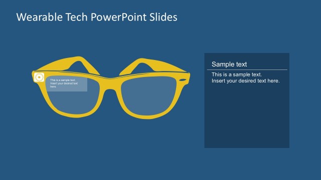 Free Wearable Smart Technology PowerPoint Infographics