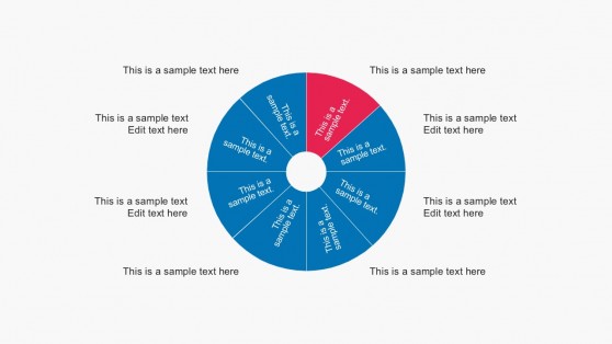 Wheel Diagrams Free PowerPoint With 8 Steps