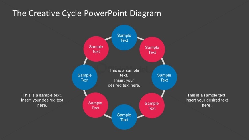 Free Download Circular Steps Diagrams Slides