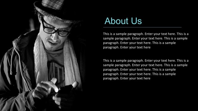 About Us Company Profile Free PowerPoint