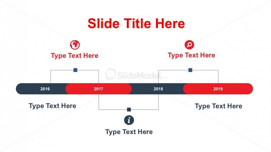 Timeline Statistics Report for Free PowerPoint