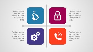 4 Quadarant XY Axis Diagrams for PowerPoint Presentation Template