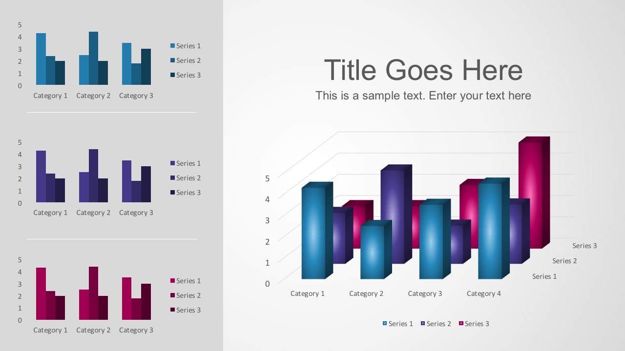 Powerpoint Charts And Graphs Templates