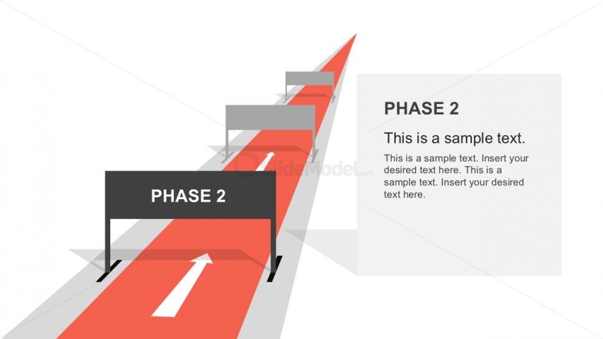 Track and Field Business Concept PowerPoint