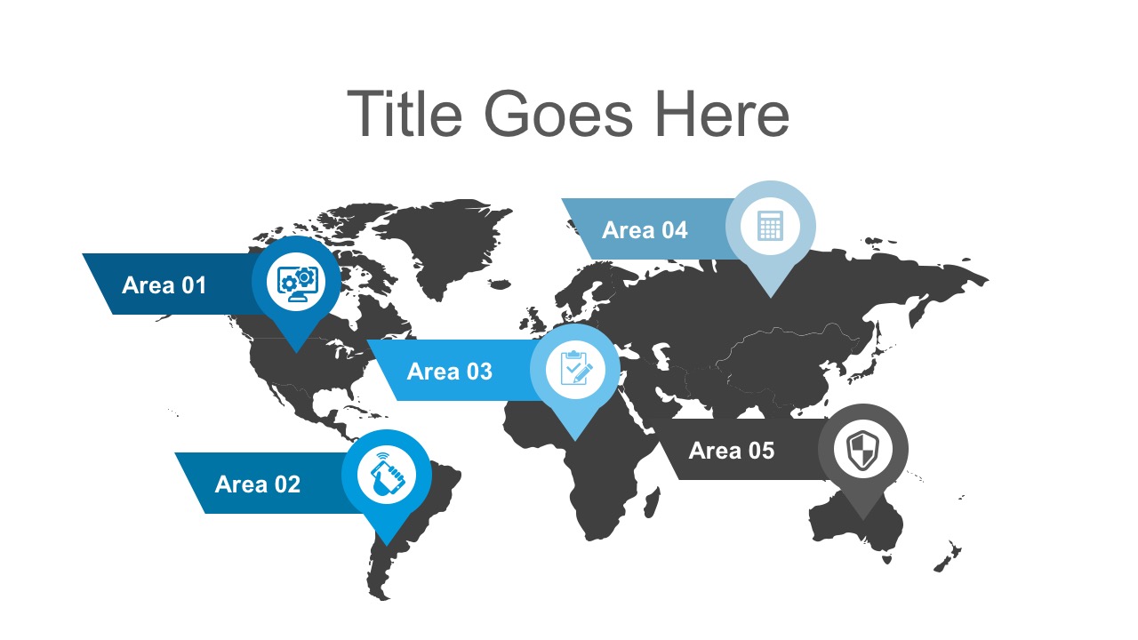 World Map Infographic Powerpoint Free World Map Agenda Presentation Slides - Slidemodel