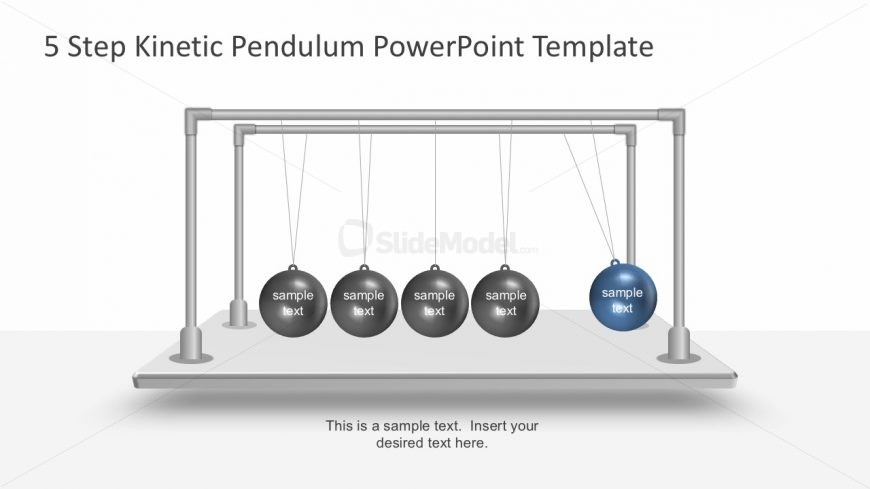 Free Newton’s Cradle Ball Clicker 2D PowerPoint - SlideModel