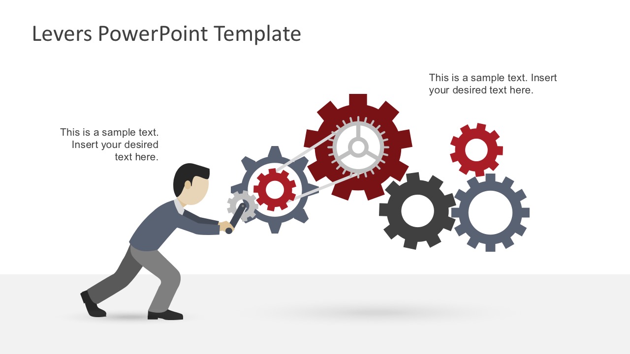 free business powerpoint templates gears