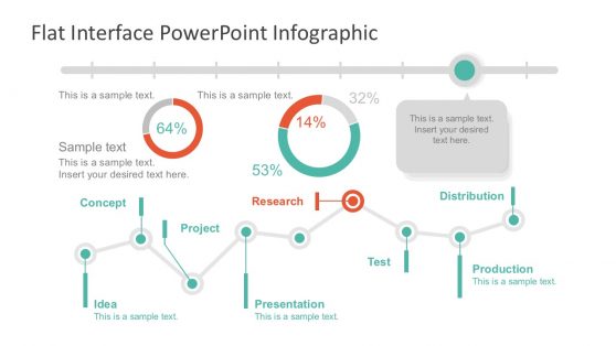 Free Flat Infographic Diagrams Template