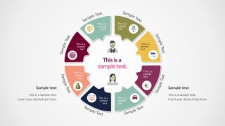 Free 8 Step Process Diagram for PowerPoint