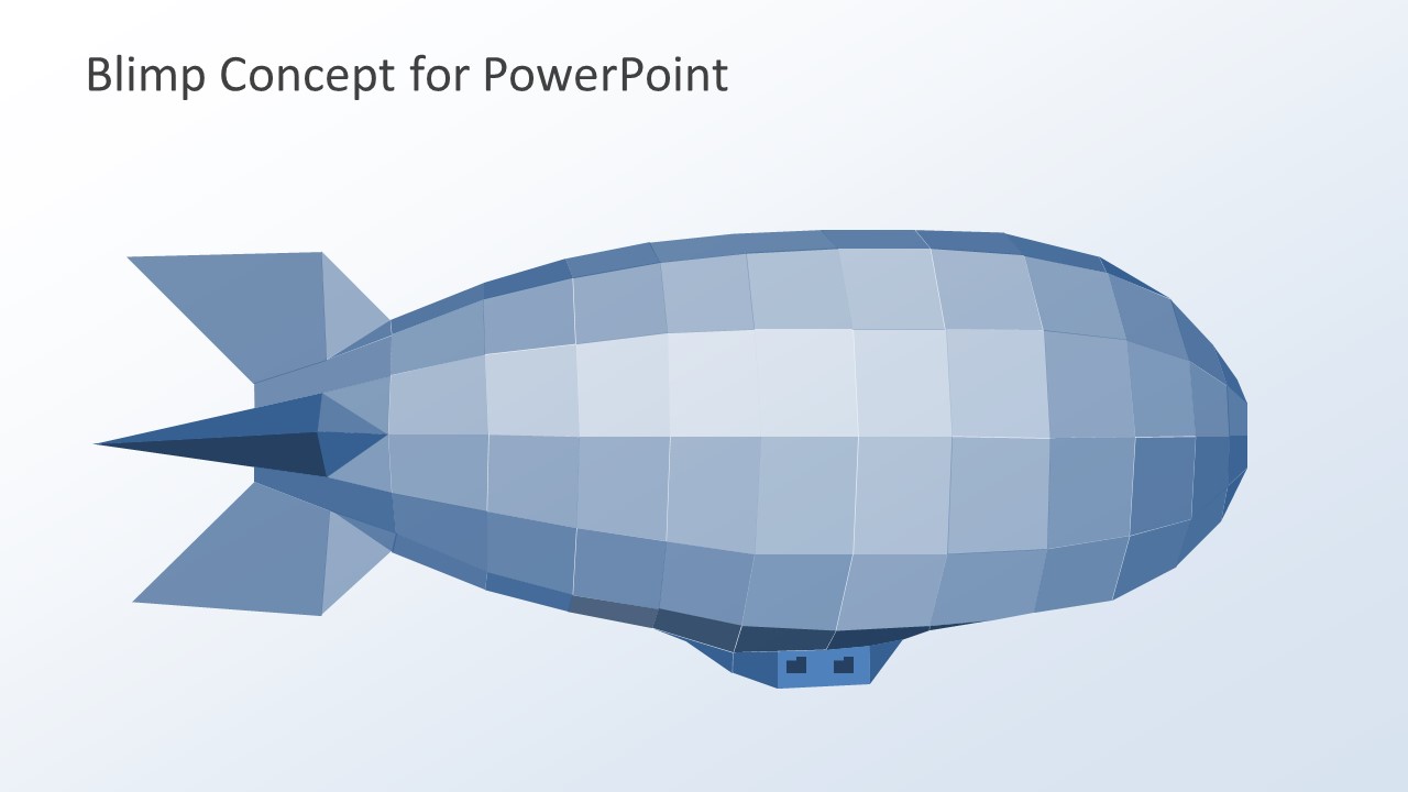 Blimp Shape in PowerPoint