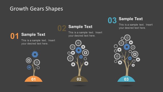 Gear Shape PowerPoint Slide
