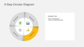 Bar Chart Icon Slide