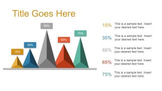 Statistical Analysis PowerPoint 3D Triangular