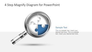 Segment of Magnify Puzzle Diagram 