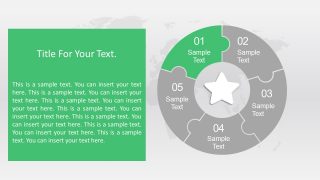 Two Content Text Placeholder Layout Template